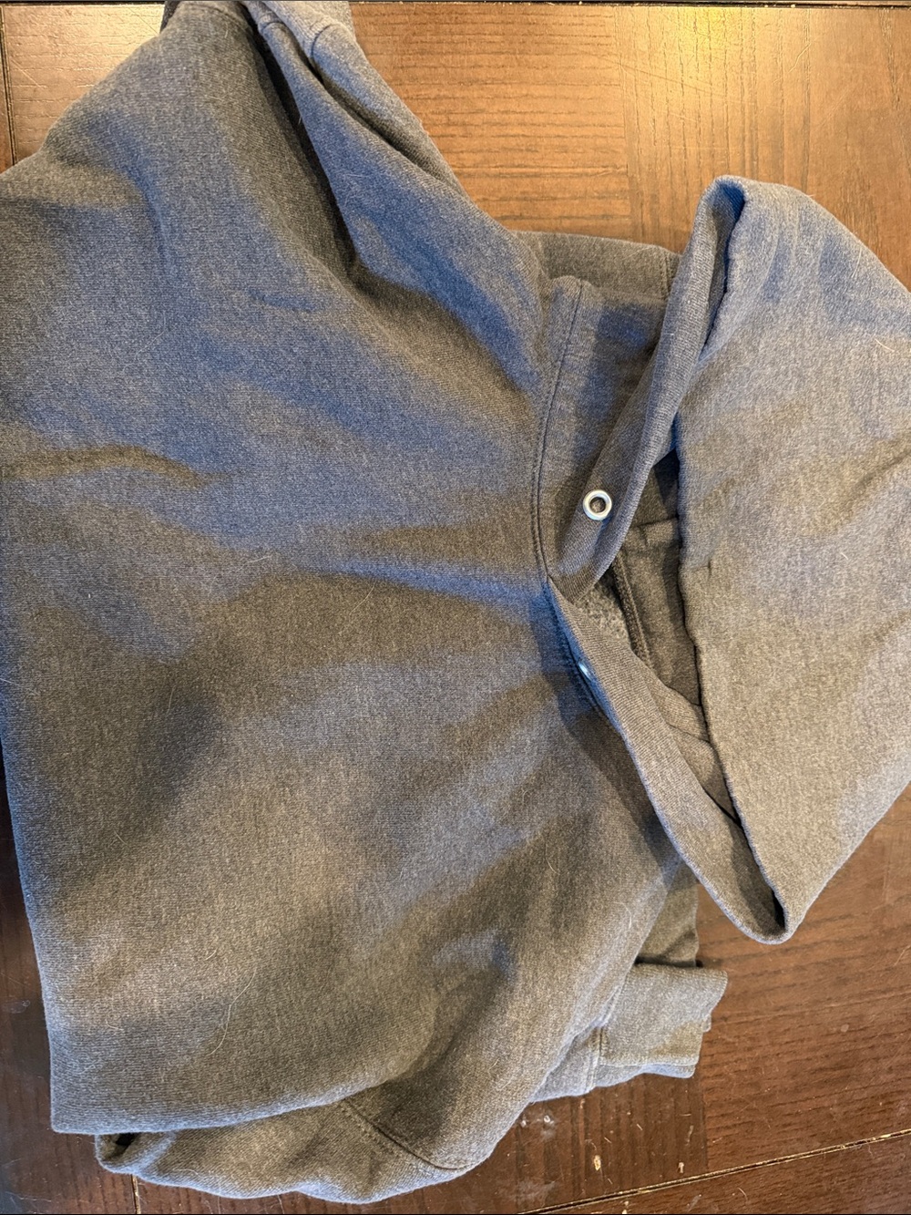 Hanes Gray Pullover Hoodie